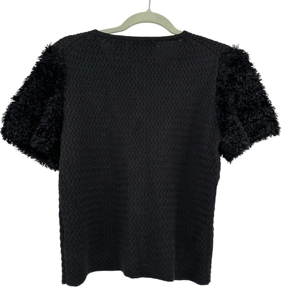 Vintage Michael Simon New York Sweater Size Small Cozy Knit Black - Picture 2 of 5